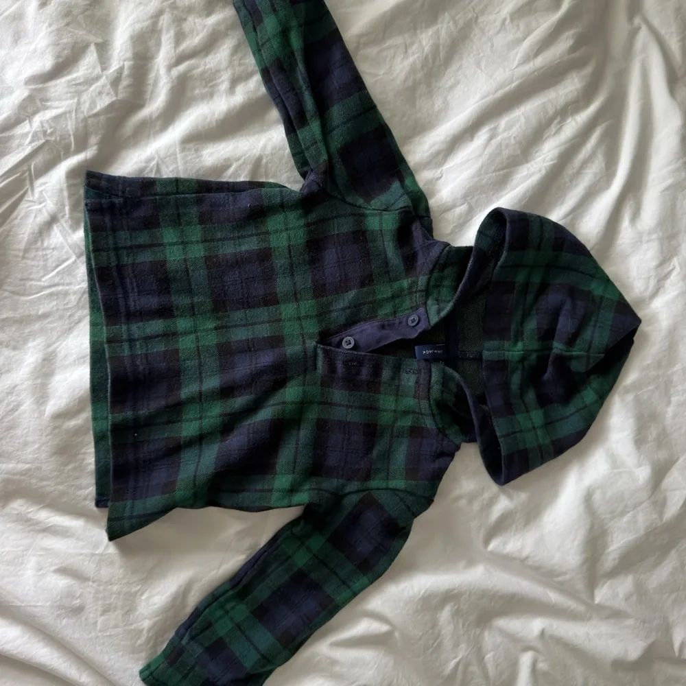 Janie and Jack Boys Red, Light Blue, Navy & Green Knit and Hoodie Set Mix